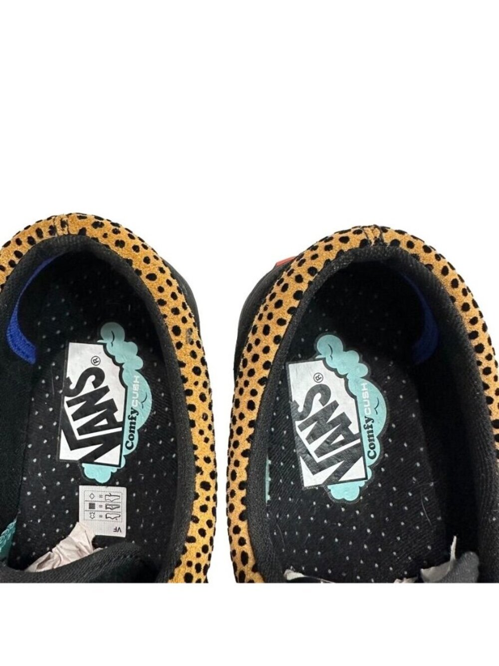 VANS Tiny Cheetah ComfyCush Womens Size 7.5 Mens 6 VN0A3WM9VWS1 - Picture 7 of 11